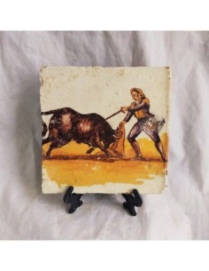 Azulejo taurino banderillero