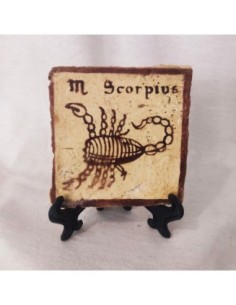 Azulejo horosocopo escorpio