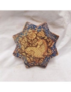 Azulejo árabe estrella asno
