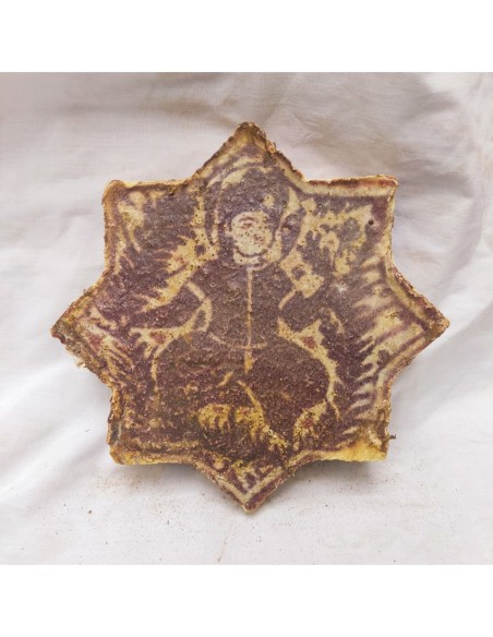 Azulejo árabe estrella hombre