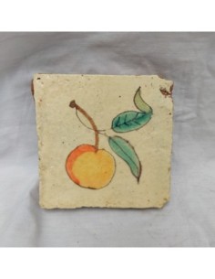 Azulejo cocina naranja