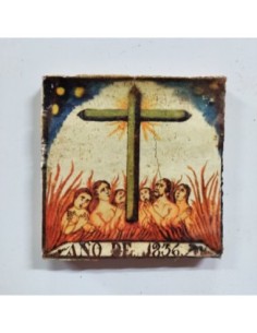 Azulejo religioso animas