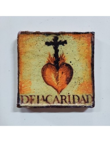 Azulejo religioso dela caridad
