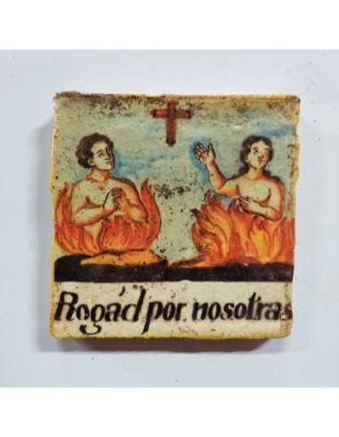 Azulejo religioso rogad