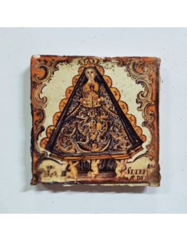 Azulejo religioso setefilla
