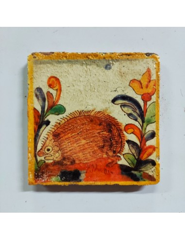 Azulejo oficio animal erizo