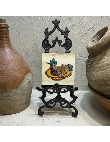 Azulejo Cocina Plato con Uvas