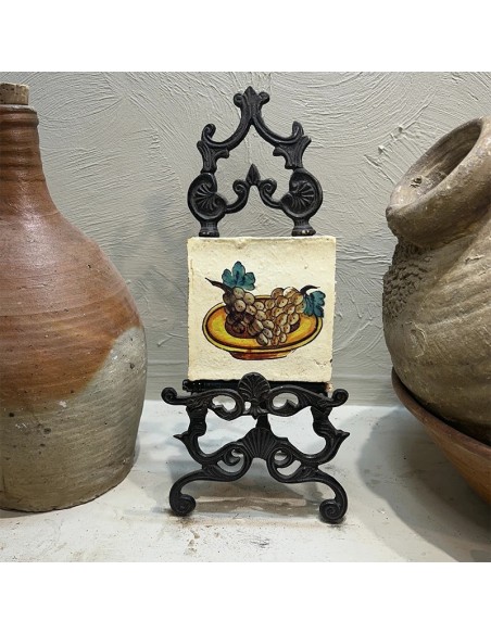 Azulejo Cocina Plato con Uvas