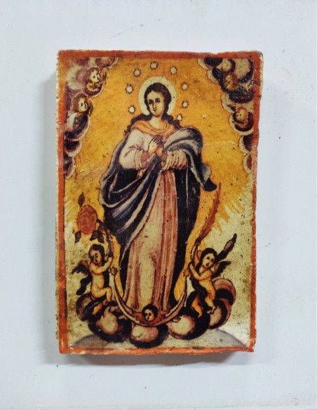 Azulejo religioso inmaculada2
