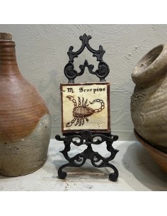 Azulejo horosocopo escorpio