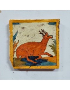 Azulejo oficio animal venao