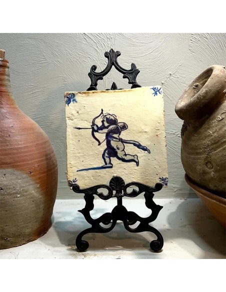 Azulejo De Delf Cupido