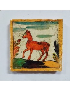 Azulejo oficio animal potrillo