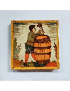 Azulejo oficio barrilero