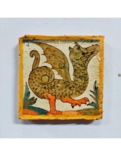 Azulejo oficio animal dragón