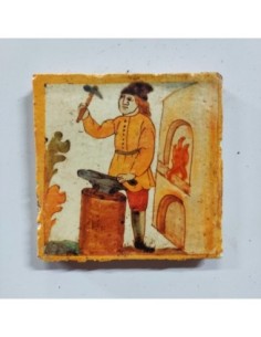 Azulejo oficio herrero