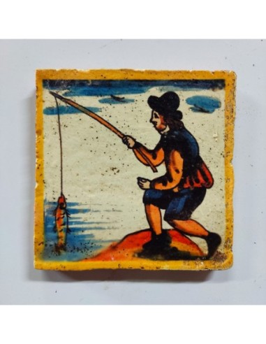 Azulejo oficio pescador