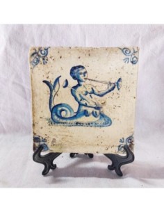 Azulejo tritón musico