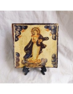 Azulejo religioso inmaculada