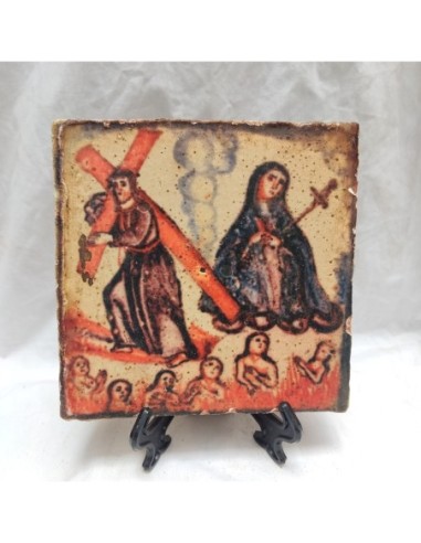 Azulejo religioso nazareno antiguo